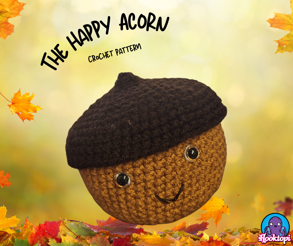 Happy Little Acorn Crochet Pattern