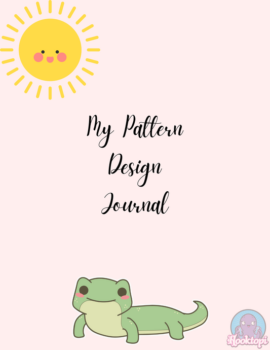 Gecko Crochet Pattern Journal - Digital download only