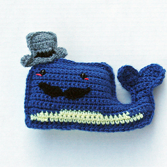 Dapper Whale Crochet Ragdoll