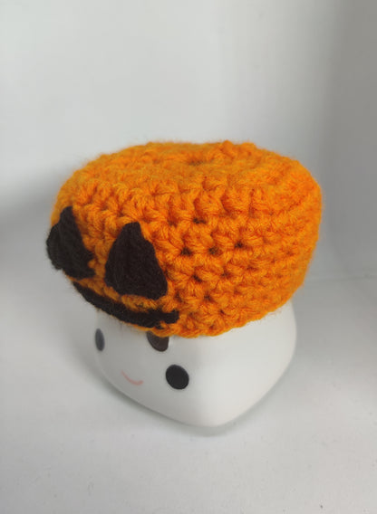 Mini Marshmallow Mug Crochet Halloween Hat Set