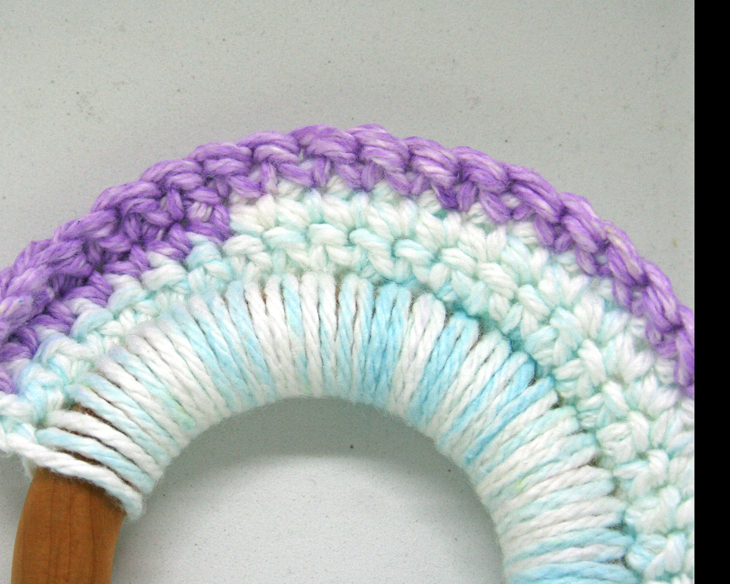 Crochet Teething Rings for Baby