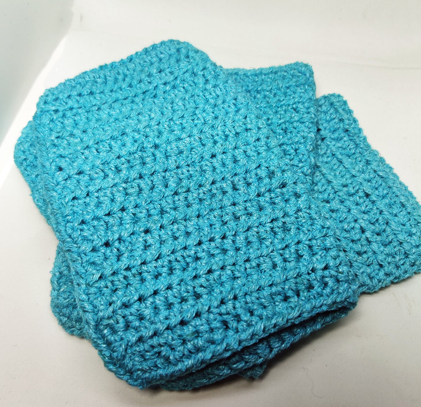 3 Pack Crochet Wash Cloths